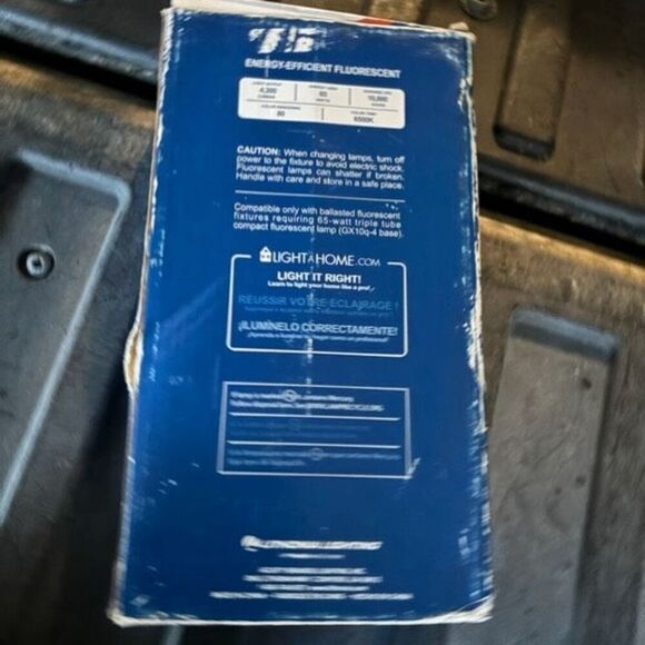 Lithonia Lighting Triple Compact Fluorescent CF65TB65 T-4 Bulb *New* - Picture 4 of 4